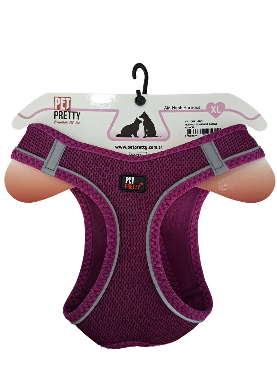 PETPRETTY GÖĞÜS TASMA XL MOR