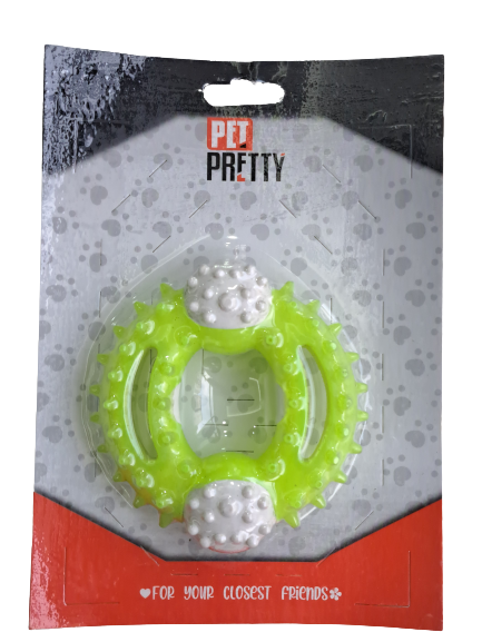  - PETPRETTY KÖPEK OYUNCAĞI DİKENLİ HALKA