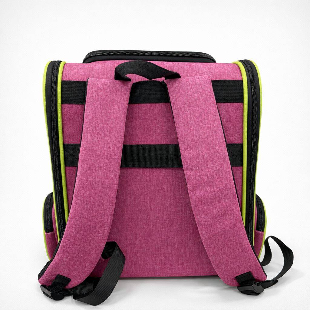 PETPRETTY SUPERIOR PEMBE FİLELİ SIRT ÇANTASI