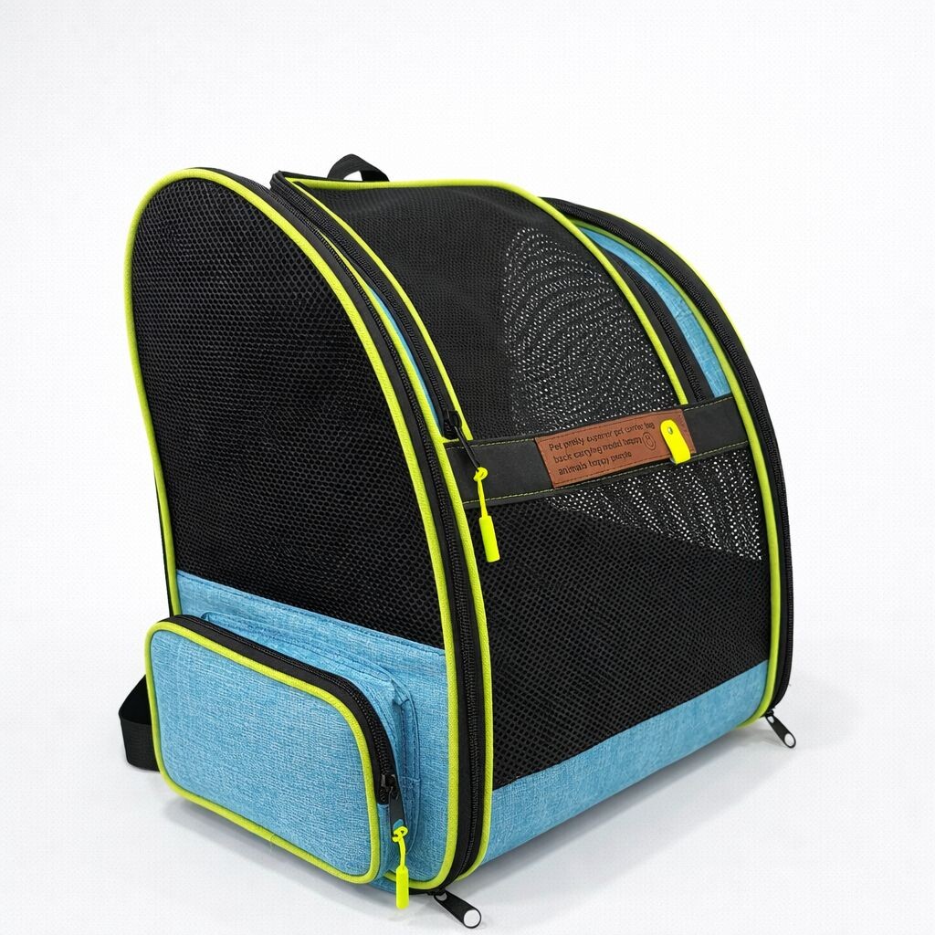  - PETPRETTY SUPERIOR AÇIK MAVİ FİLELİ SIRT ÇANTASI