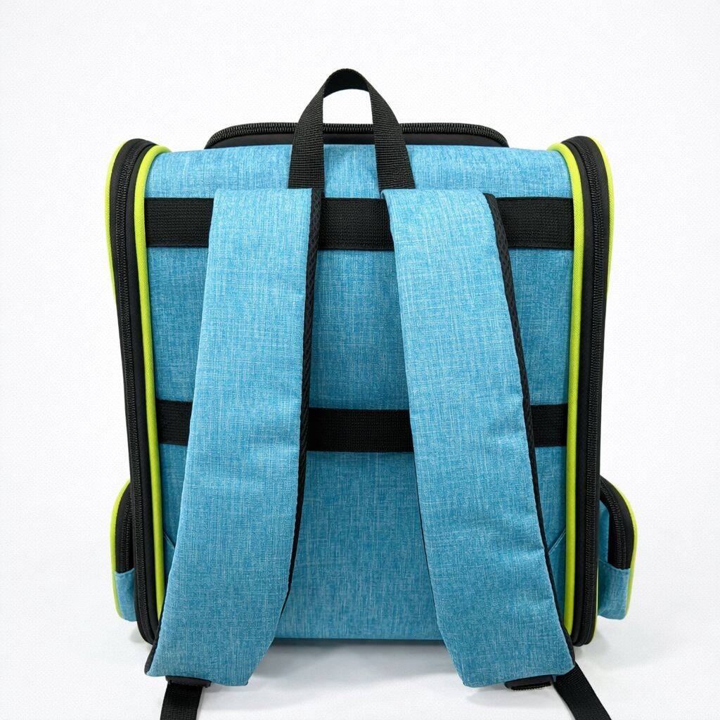 PETPRETTY SUPERIOR AÇIK MAVİ FİLELİ SIRT ÇANTASI