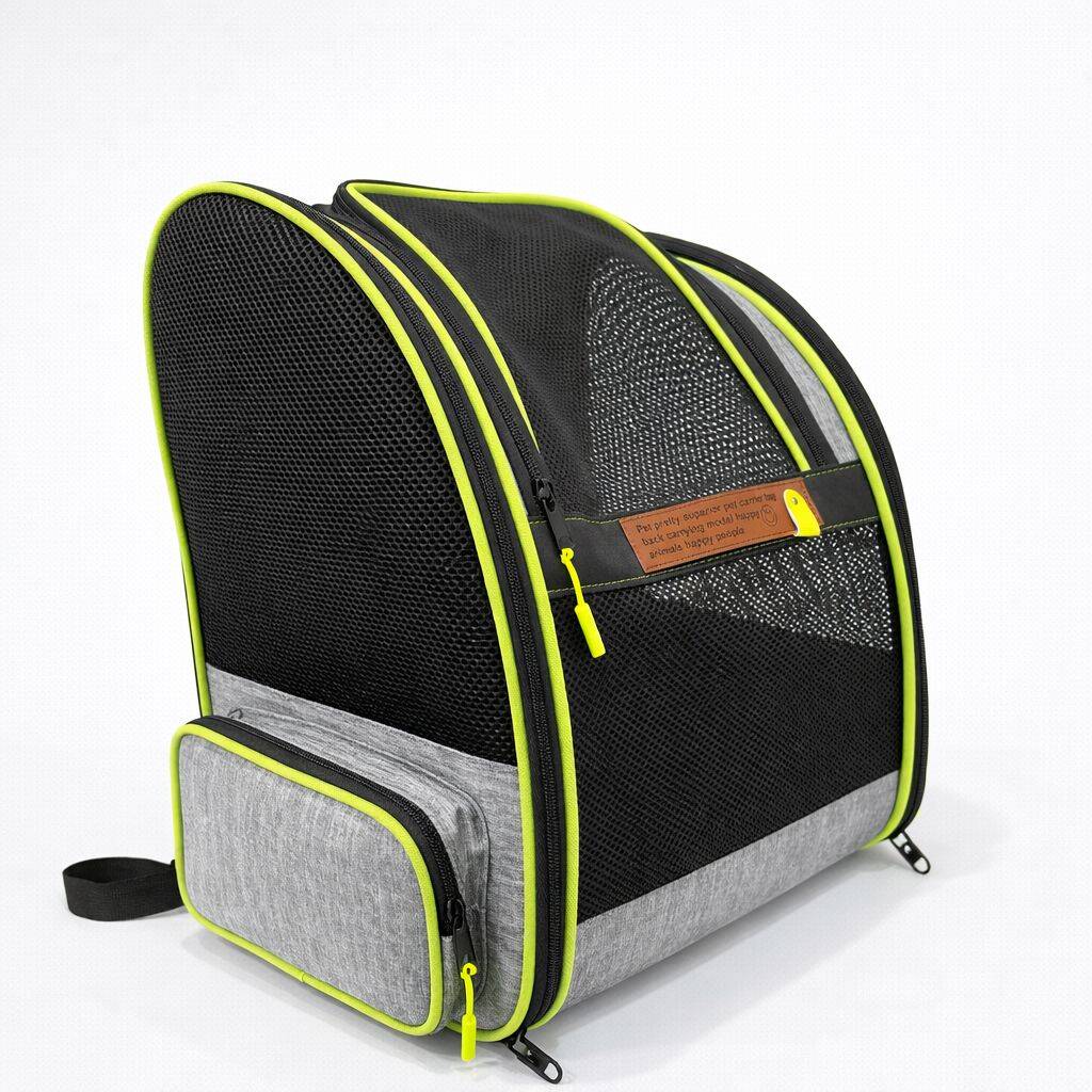 PETPRETTY SUPERIOR GRİ FİLELİ SIRT ÇANTASI