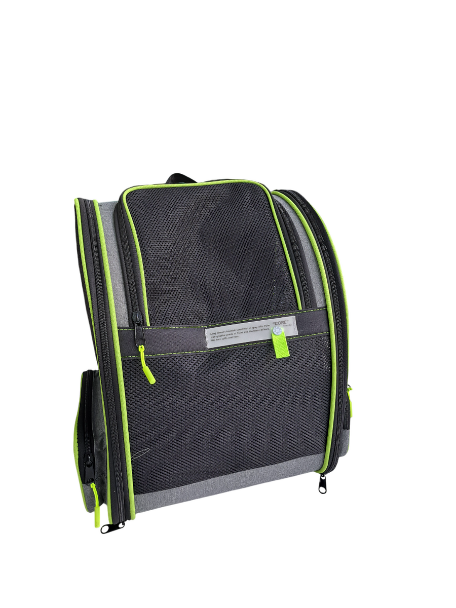 PETPRETTY SUPERIOR GRİ FİLELİ SIRT ÇANTASI
