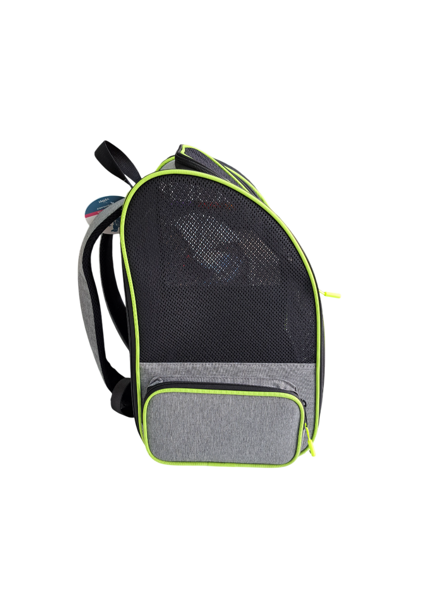 PETPRETTY SUPERIOR GRİ FİLELİ SIRT ÇANTASI