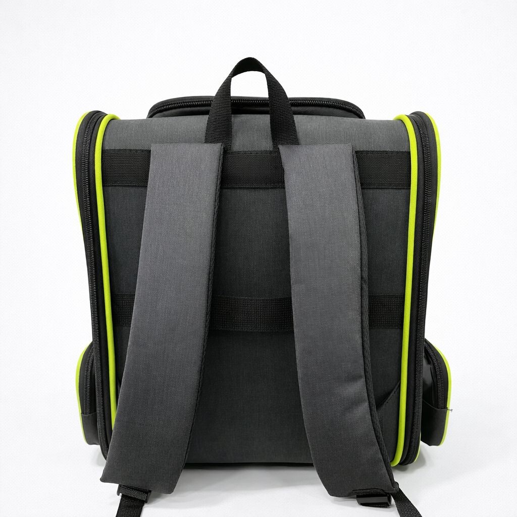 PETPRETTY SUPERIOR SİYAH FİLELİ SIRT ÇANTASI - Thumbnail