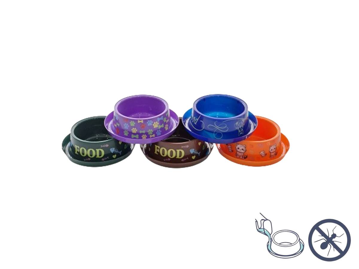PLASTİK MAMA KABI KARINCA ÖNLEYİCİ BÜYÜK BOY 5'Lİ 