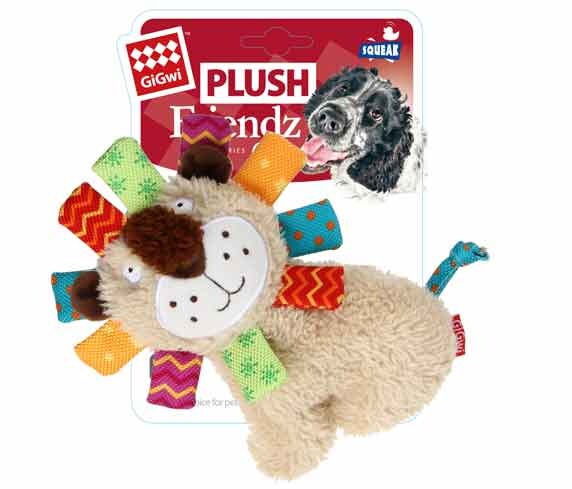  - 6136 Plush Friendz Sesli Aslan Köpek Oyun.
