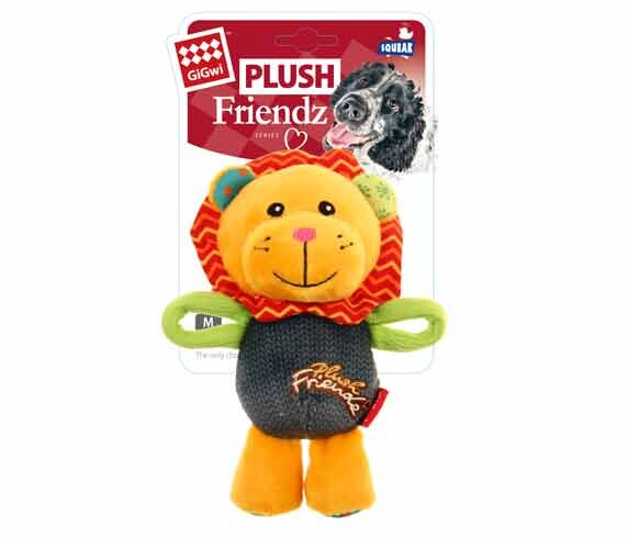  - 6147 Plush Friendz Sesli Aslan Peluş Köpek Oyuncag