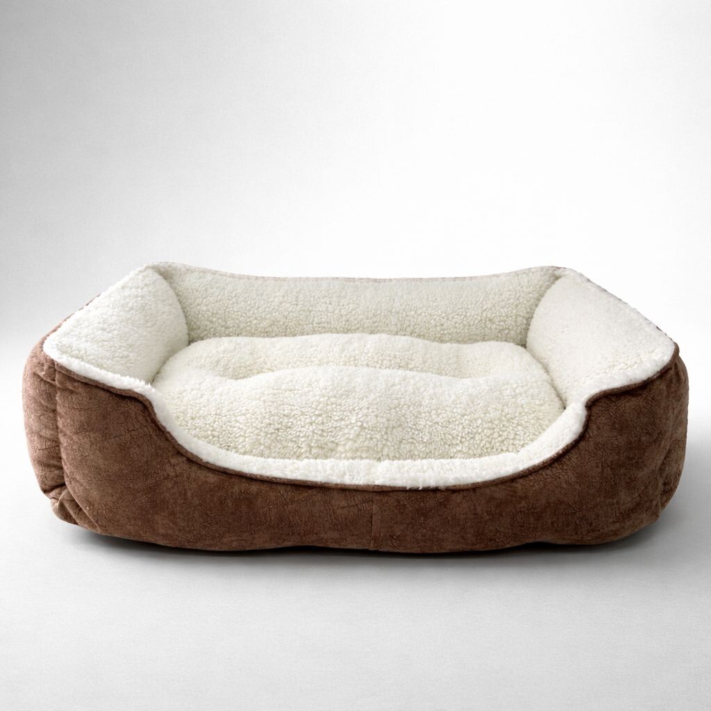 PETPRETTY - POFUDUK YATAK BEJ 60X45X15 CM