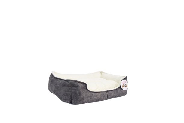 PETPRETTY - POFUDUK YATAK GRİ 60X45X15 CM