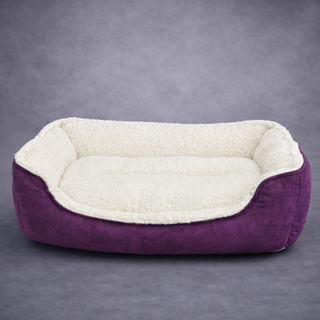 PETPRETTY - POFUDUK YATAK GÜL KURUSU 60X45X15 CM