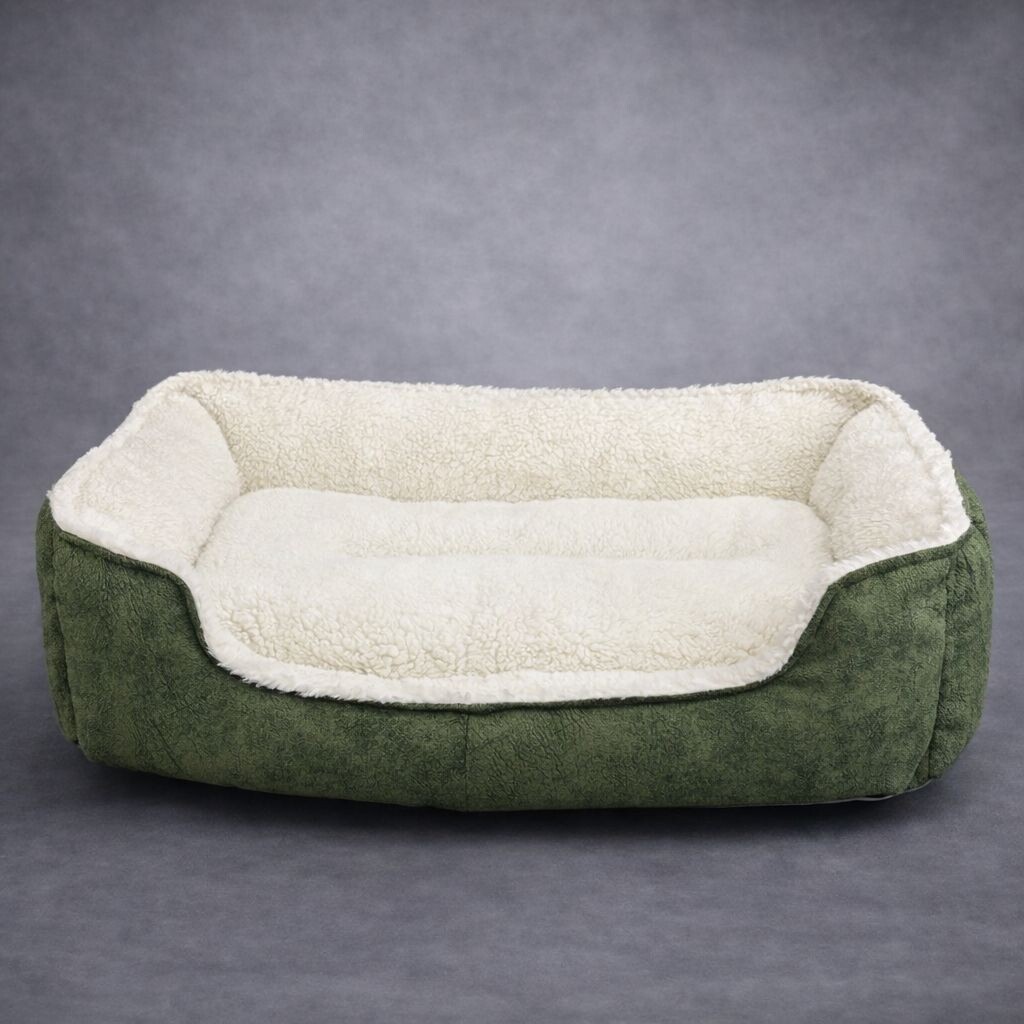 PETPRETTY - POFUDUK YATAK HAKİ 60X45X15 CM