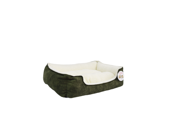 PETPRETTY - POFUDUK YATAK HAKİ 60X45X15 CM