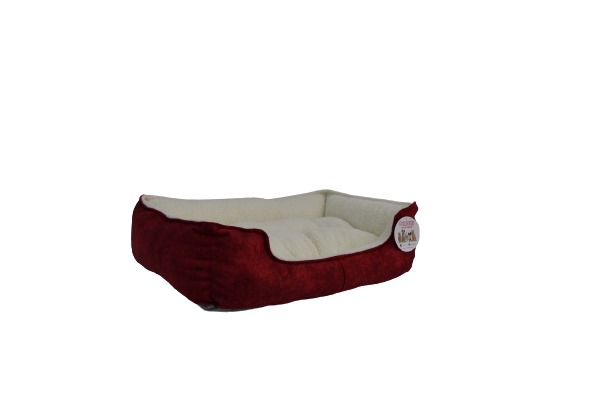 POFUDUK YATAK KIRMIZI 60X45X15 CM