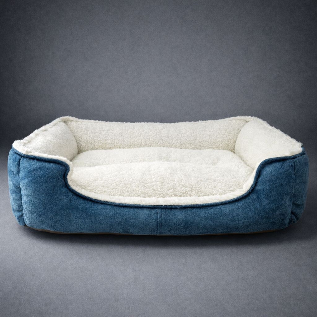 PETPRETTY - POFUDUK YATAK MAVİ 60X45X15 CM