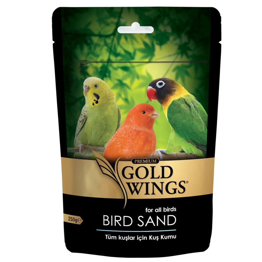 Gold Wings Premium - PREMİUM KUŞ KUMU 250 GR 6'LI