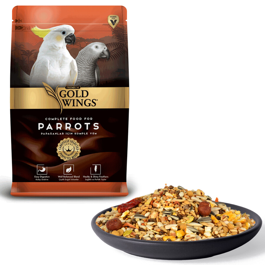  - PREMIUM PAPAĞAN YEMİ 1 KG 6'LI