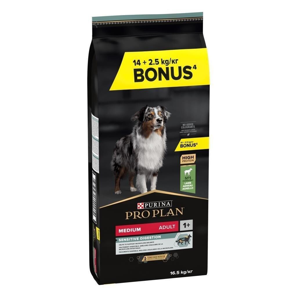 Proplan - PROPLAN KUZU ETLİ YETİŞKİN KURU KÖPEK MAMASI 14+2,5 KG