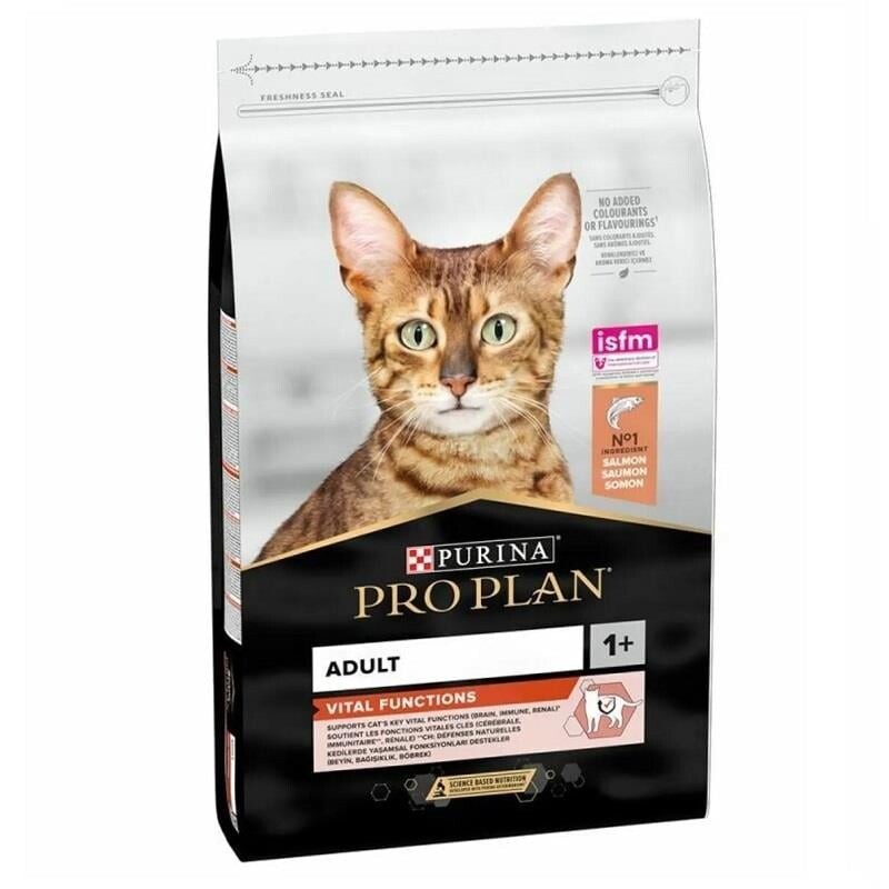 Proplan - PROPLAN ORİJİNAL SOMONLU YETİŞKİN KURU KEDİ MAMASI 3 KG
