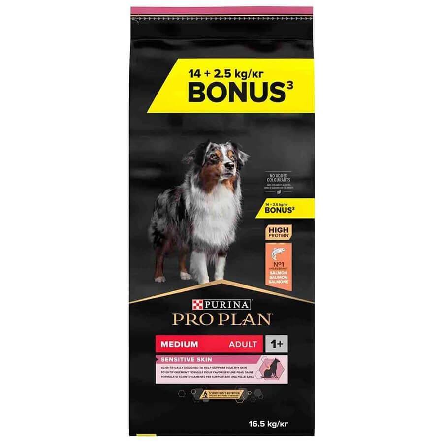 PROPLAN SOMONLU HASSAS YETİŞKİN KURU KÖPEK MAMASI 14+2,5 KG