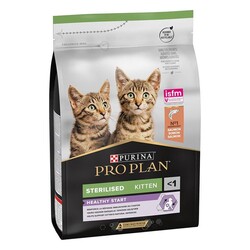 Proplan - PROPLAN STERİLİSED KİTTEN SOMONLU KISIR YAVRU KEDİ MAMASI 3 KG