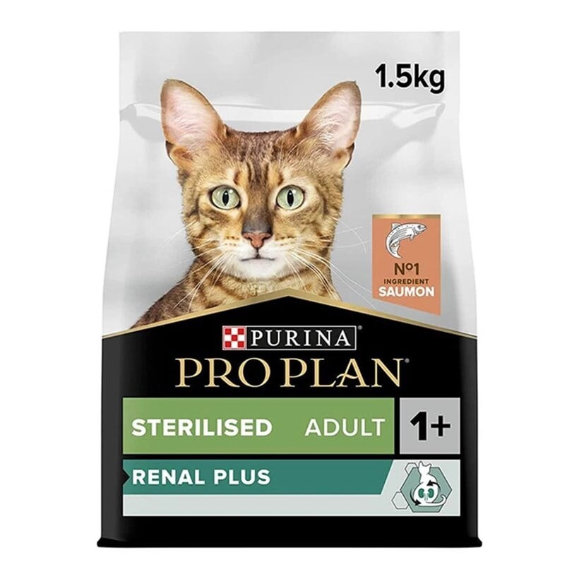  - PROPLAN STERİLİSED SOMONLU YETİŞKİN KURU KEDİ MAMASI 1,5 KG