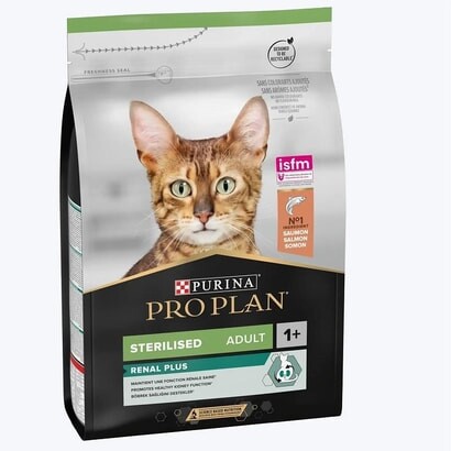 Proplan - PROPLAN STERİLİSED SOMONLU YETİŞKİN KURU KEDİ MAMASI 3 KG