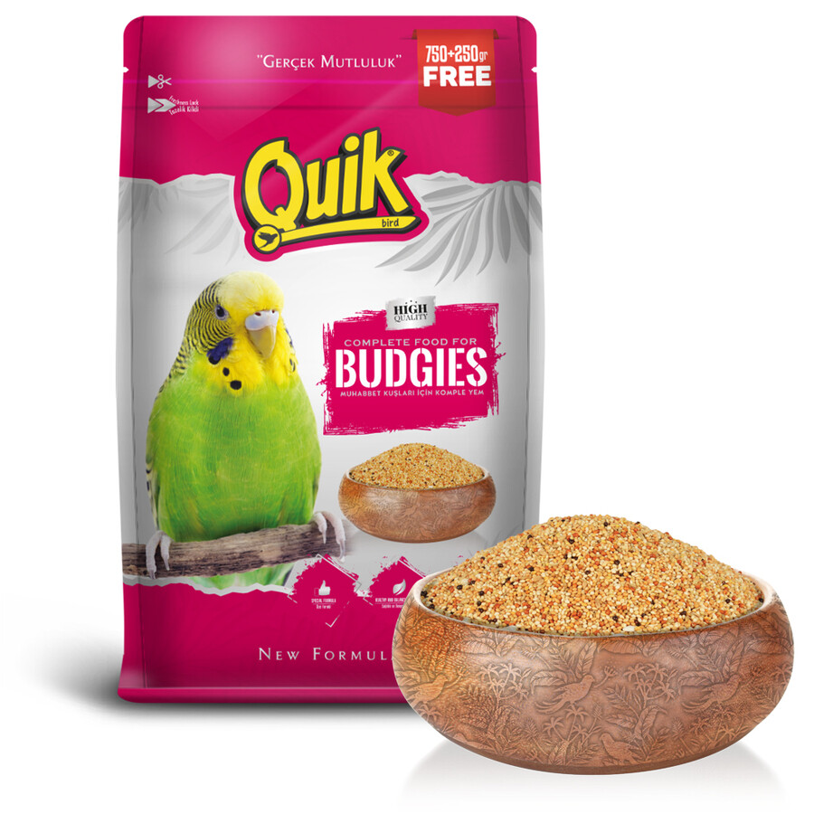 QUİK - QUIK MUHABBET YEMİ- 750+250 GR 6'LI