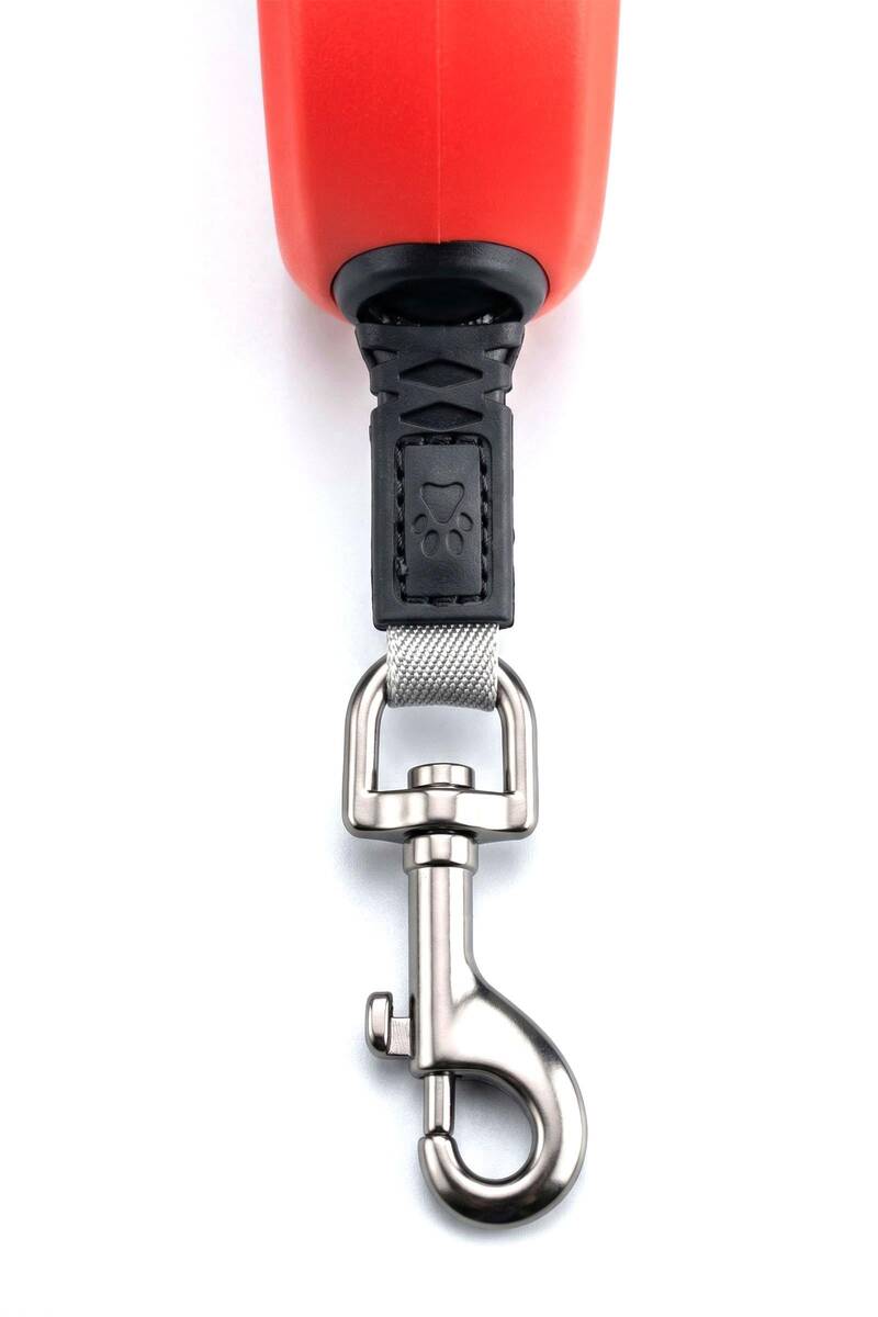 R01 DOGNESS OTOMATİK TASMA 5M-KIRMIZI