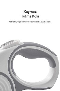 R06 DOGNESS OTOAMTİK TASMA 5M-KIRMIZI - 4