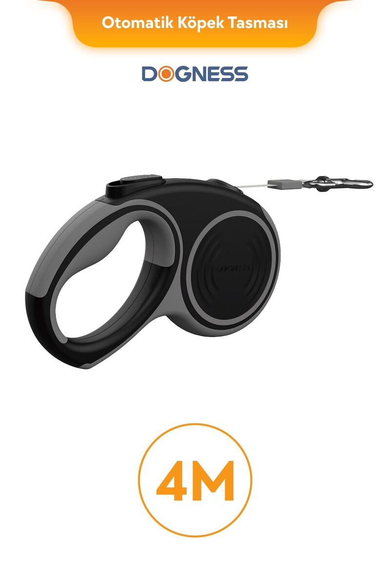  - R06 DOGNESS OTOMATİK TASMA 4M-GRİ