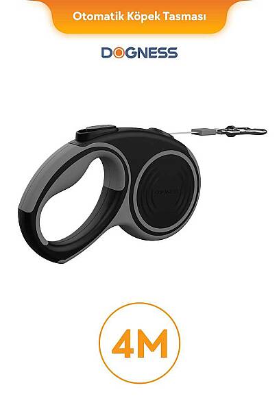 R06 DOGNESS OTOMATİK TASMA 4M-GRİ - 1