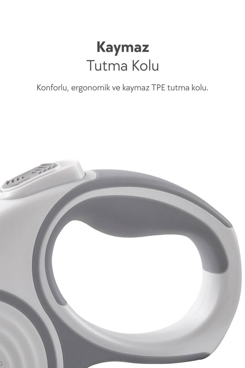 R06 DOGNESS OTOMATİK TASMA 5+M GRİ
