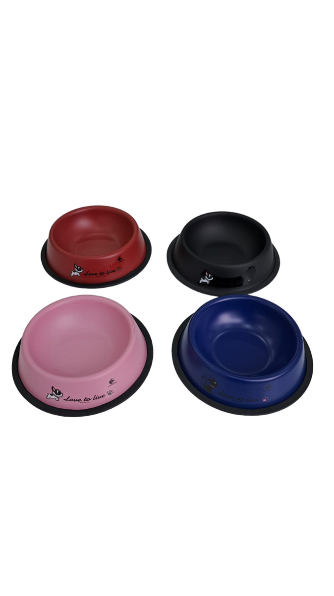  - RENKLİ MAMA KABI 18 CM