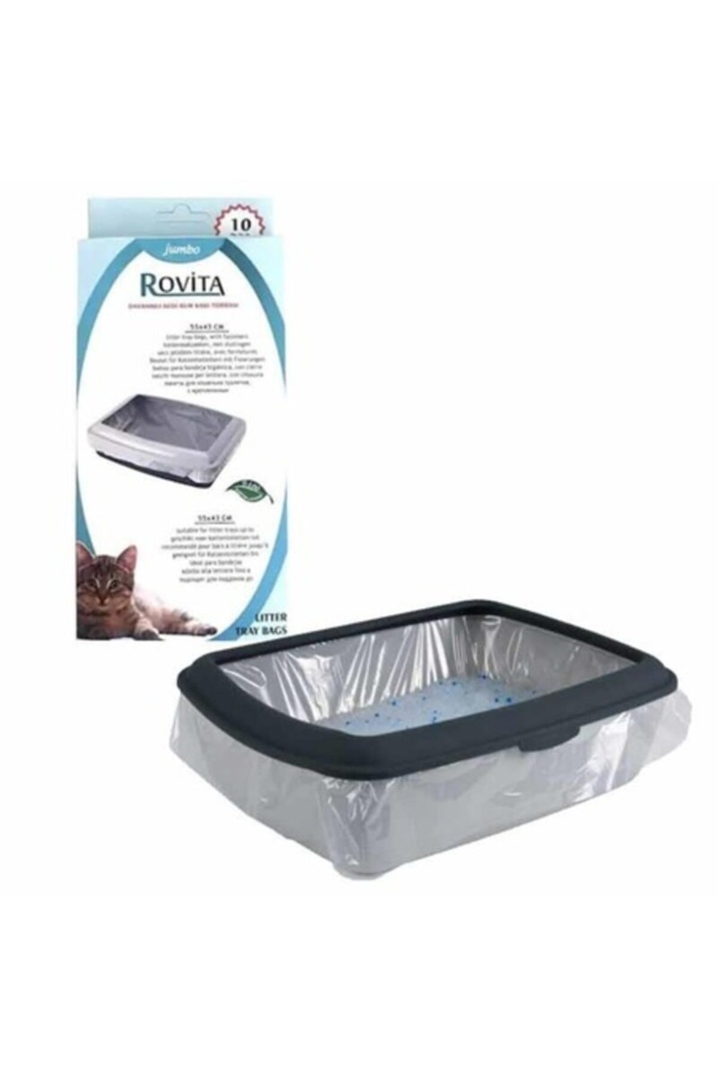 PETPRETTY - ROVİTA AÇIK TUVALET POŞETİ 10'LU