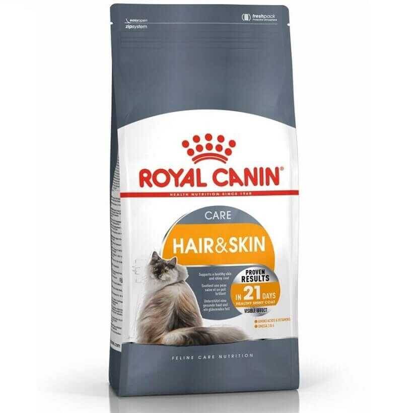ROYAL CANİN HAİR SKİN HASSAS TÜYLÜ KEDİ MAMASI 4 KG