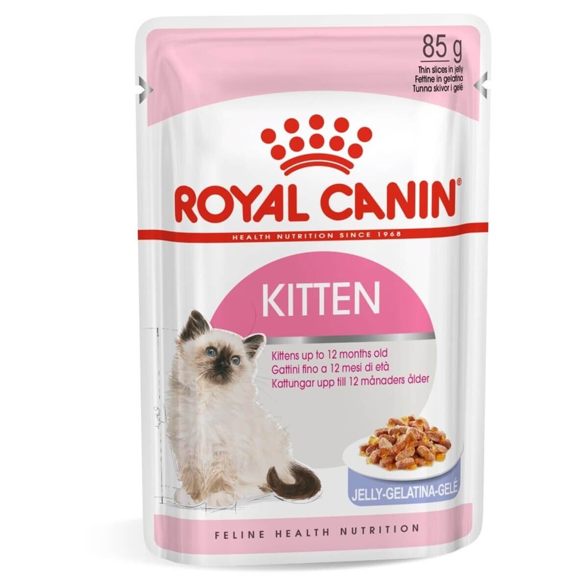  - ROYAL CANİN KİTTEN JELLY YAVRU KEDİ KONSERVESİ 85 GR 12'Lİ