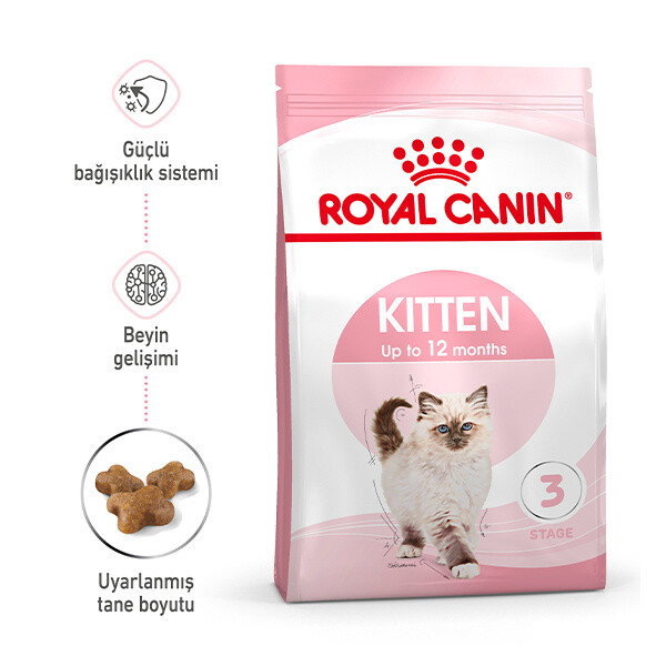 ROYAL CANİN KİTTEN YAVRU KURU KEDİ MAMASI 2 KG - Thumbnail