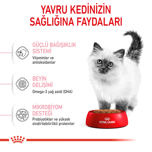 ROYAL CANİN KİTTEN YAVRU KURU KEDİ MAMASI 2 KG - Thumbnail