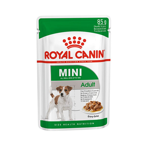  - ROYAL CANİN MİNİ ADULT SOSLU KÖPEK KONSERVESİ 85 GR 12'Lİ