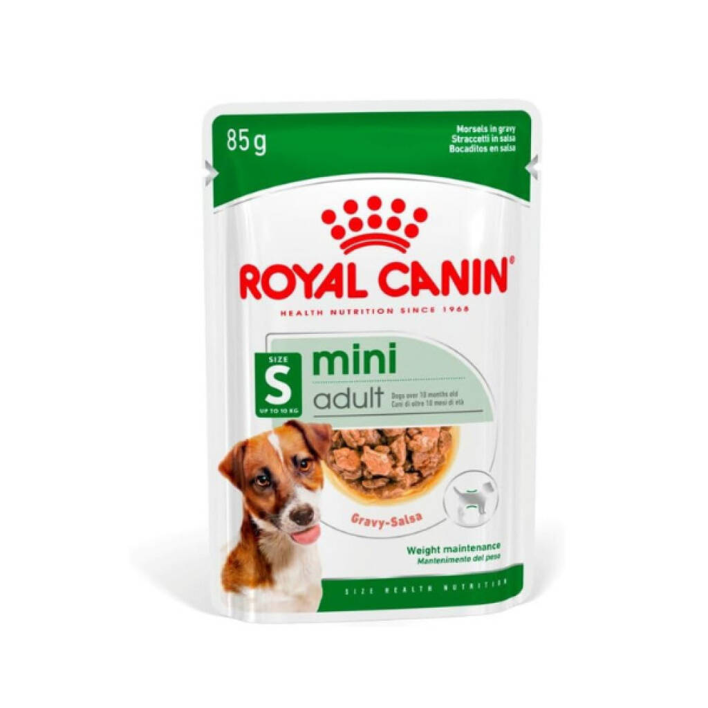 ROYAL CANİN MİNİ ADULT SOSLU KÖPEK KONSERVESİ 85 GR 12'Lİ