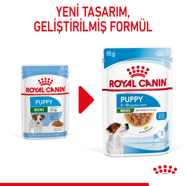  - ROYAL CANİN MİNİ PUPPY SOSLU KÖPEK KONSERVESİ 85 GR 12'Lİ