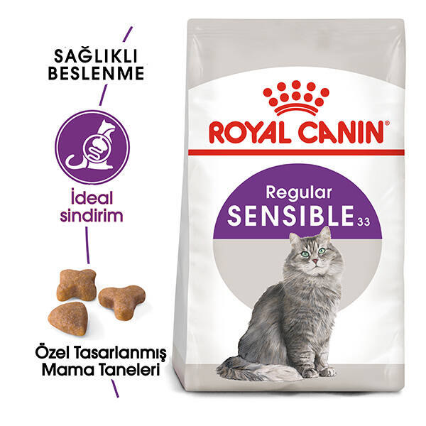 ROYAL CANİN SENSİBLE 33 KURU KEDİ MAMASI 15 KG