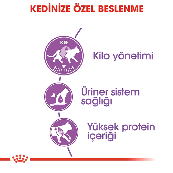 ROYAL CANİN STERİLİSED 37 KISIRLAŞTIRILMIŞ KEDİ MAMASI 2 KG