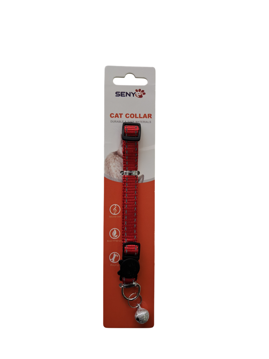 SENYE KEDİ BOYUN TASMA ÇİZGİLİ 1 CM