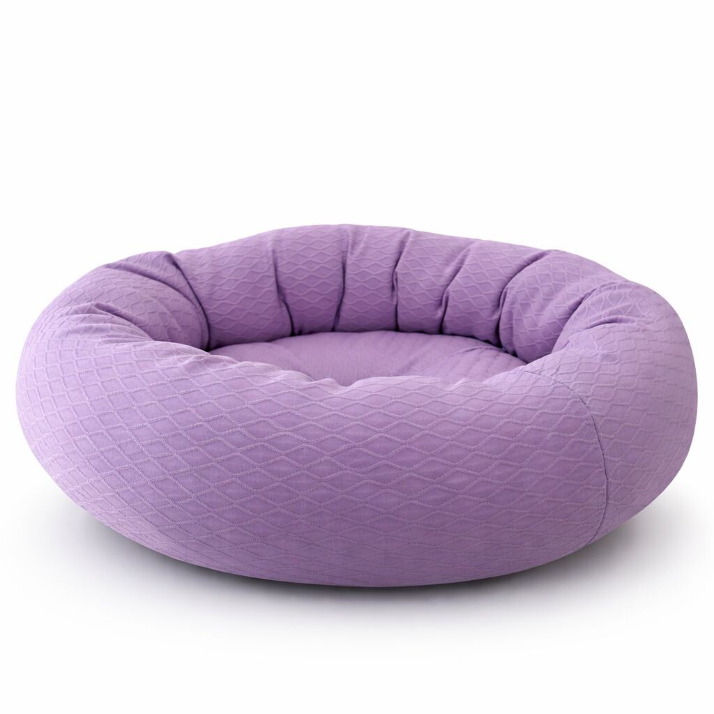 PETPRETTY - SİMİT YATAK EKO SİLİKON ELYAF LİLA