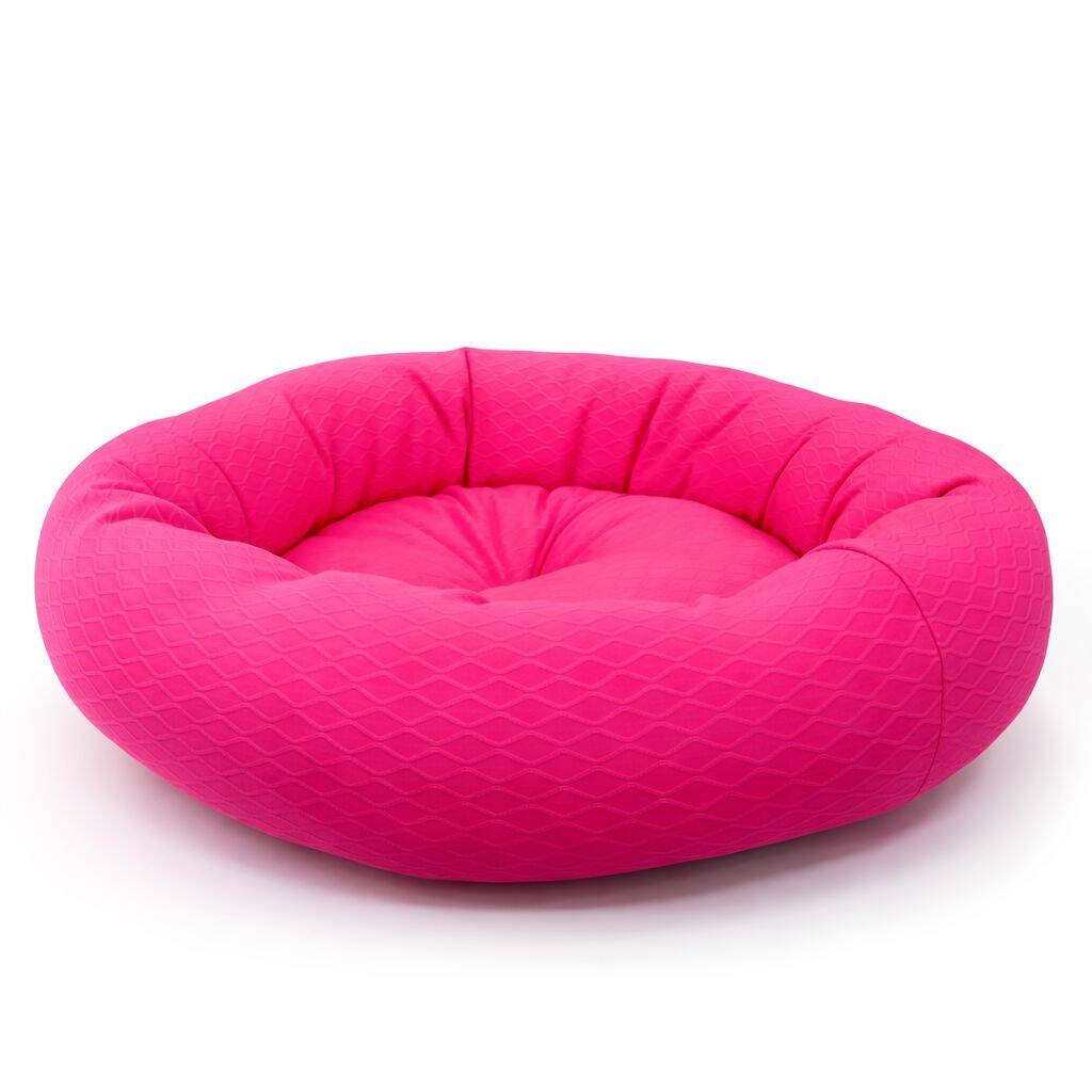 SİMİT YATAK EKO SİLİKON ELYAF NEON PEMBE