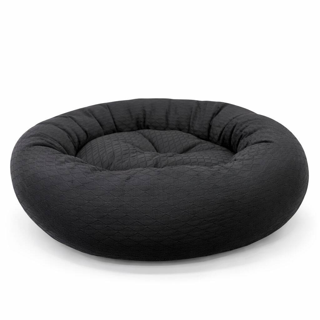 SİMİT YATAK EKO SİLİKON ELYAF SİYAH