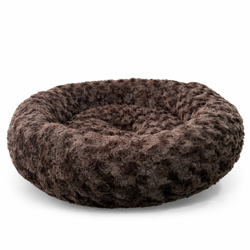 PETPRETTY - SİMİT YATAK PELUŞ K.KAHVE 55x55cm
