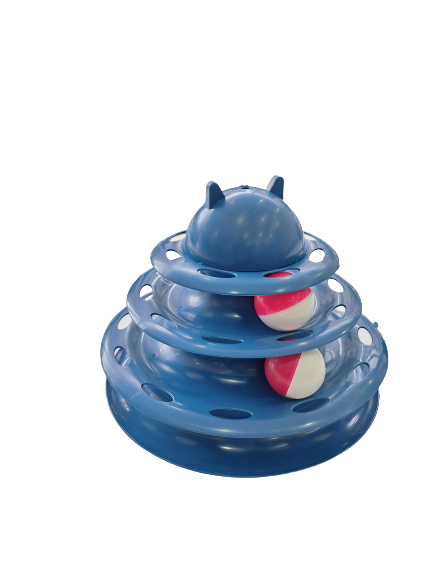  - ŞNY ÜÇ KATLI KULAKLI KEDİ OYUNCAĞI